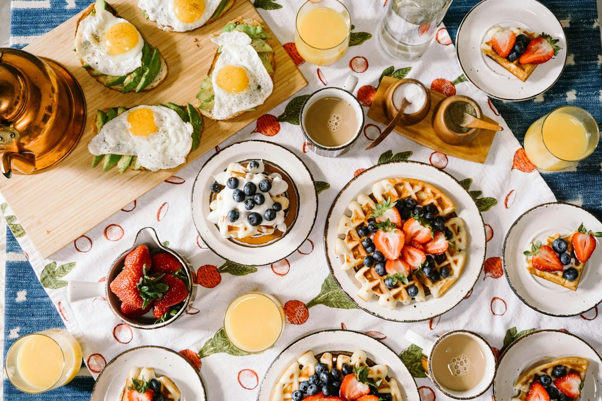 Desayuno de referencia, fotografía ilustrativa